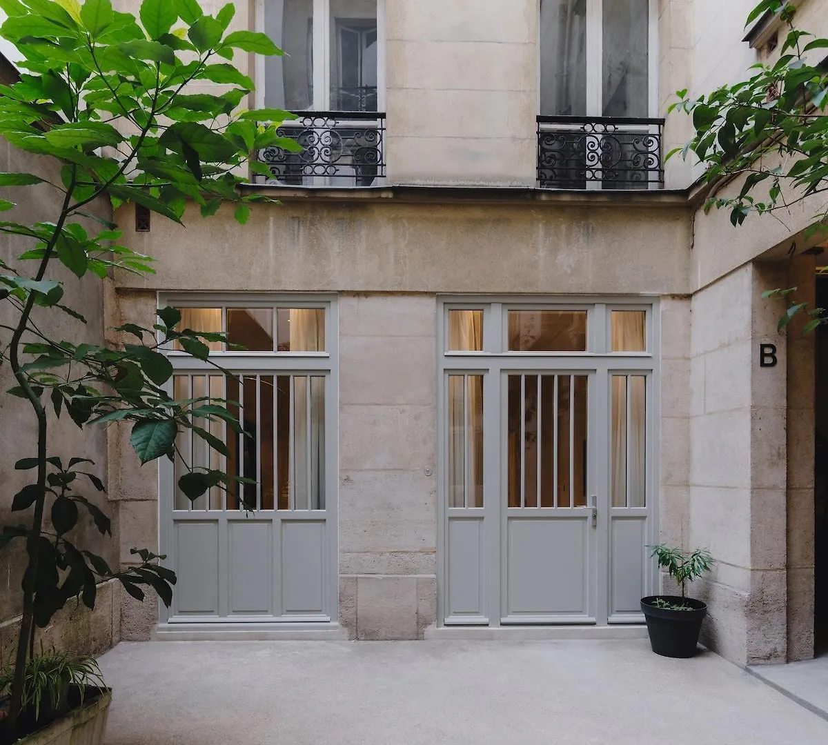 Large And Calm 2Br Apt With Ac & Patio Paris Lägenhet